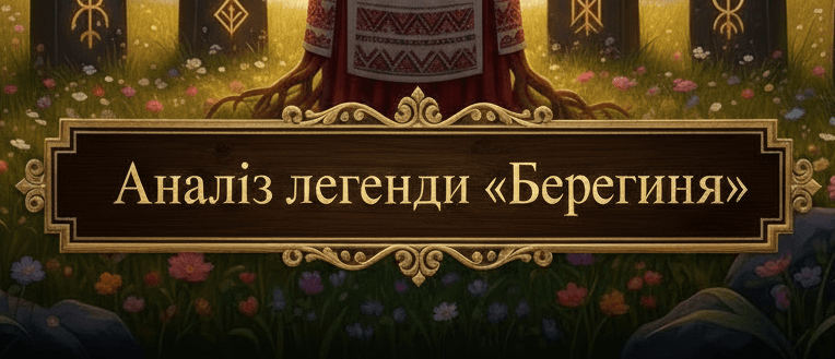Аналіз легенди «Берегиня»