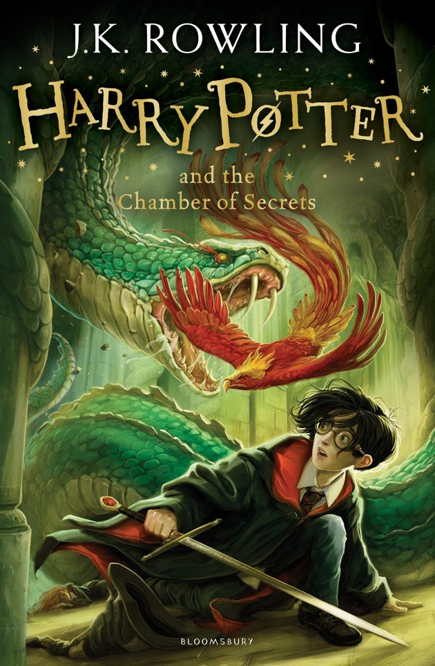 Обкладинка книги Harry Potter and the Chamber of Secrets