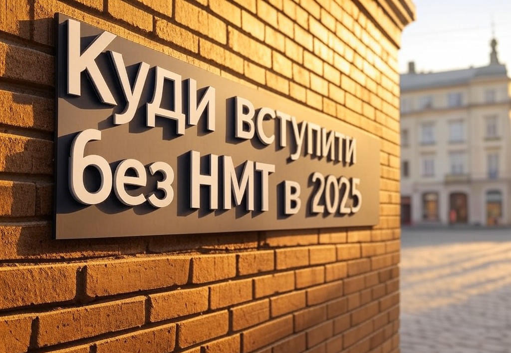 Куди вступити без НМТ в Києві в 2025