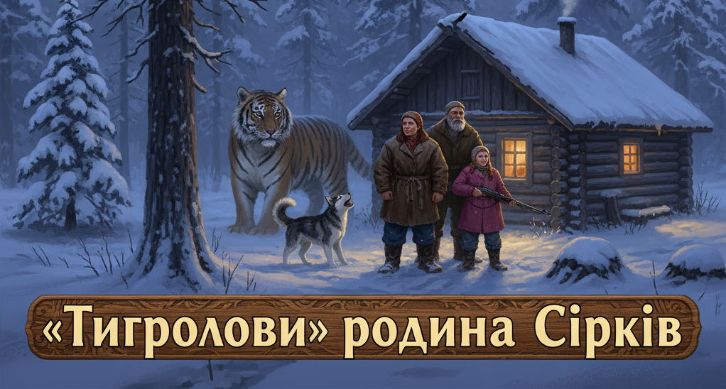 «Тигролови» образ родини Сірків. Характеристика, цитатна характеристика героїв, символічне значення