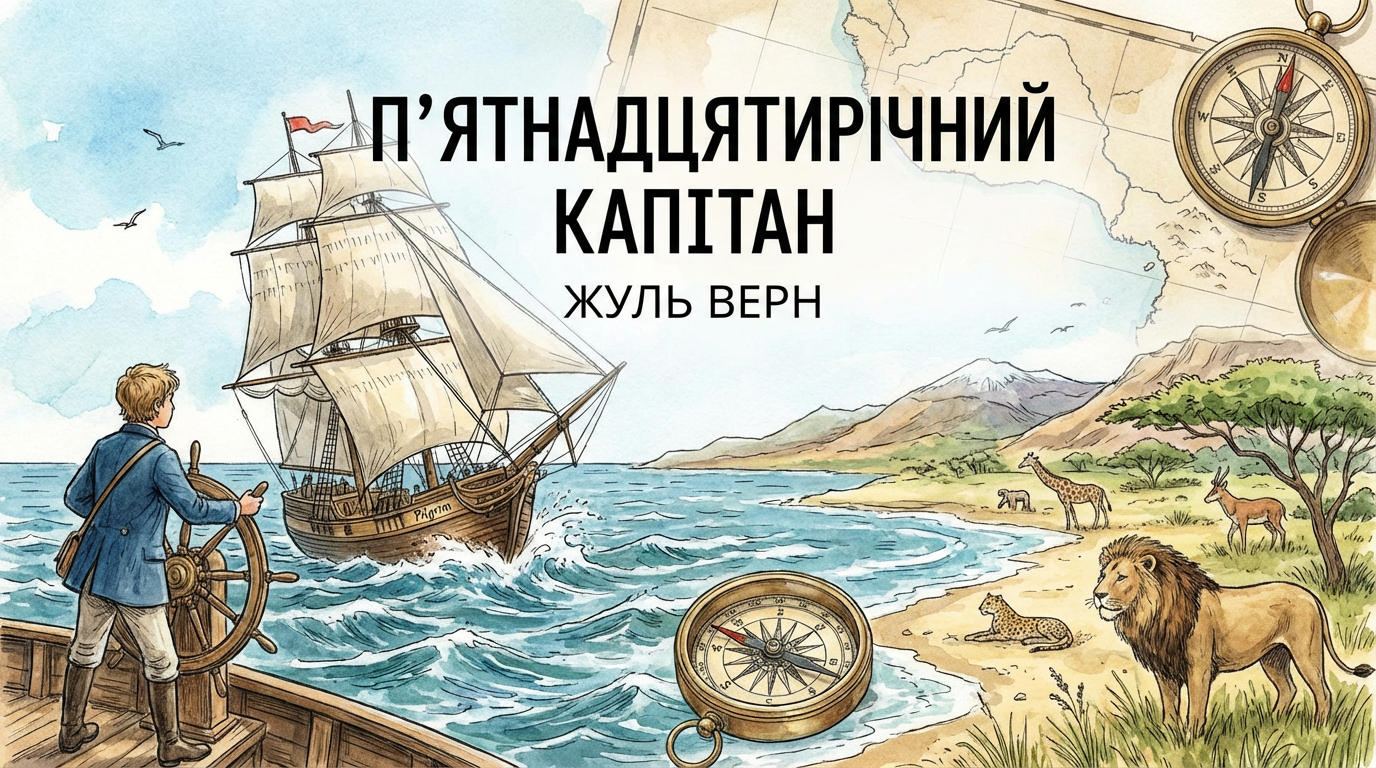 "П'ятнадцятирічний капітан" опис героїв